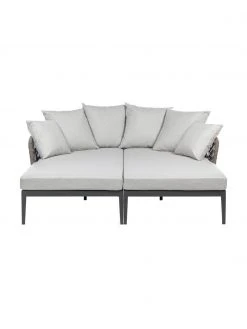 Bizzotto Lits de repos de jardin Pelican, 2 élém., larg. 182 x prof. 179 cm -Jardin Soldes Boutique Lits de repos de jardin Pelican 2 elem 4