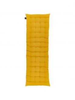 Calma House Matelas pour banc jaune moutarde Gavema, larg. 40 x long. 120 cmSeulement 1 produit disponible