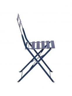 Meubles de balcon bleus Retro, 3 &eacute;l&eacute;m., Lot de différentes tailles -Jardin Soldes Boutique Meubles de balcon bleus Retro 3 elem 3