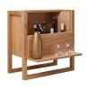 Woodman Mini bar bois de chêne NewEst, larg. 59 x haut. 60 cm 2 Woodman Mini bar bois de chêne NewEst, larg. 59 x haut. 60 cm -Jardin Soldes Boutique Mini bar bois de chene NewEst
