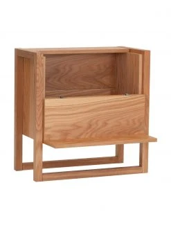 Woodman Mini bar bois de chêne NewEst, larg. 59 x haut. 60 cm 10 Woodman Mini bar bois de chêne NewEst, larg. 59 x haut. 60 cm -Jardin Soldes Boutique Mini bar bois de chene NewEst 3