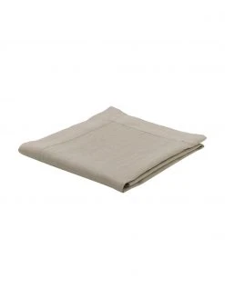 Erika Vaitkute Nappe pur lin avec ourlet Alanta, Pour 6 à 10 pers. (pers. (larg. 160 x long. 250 cm))Disponibilité limitée