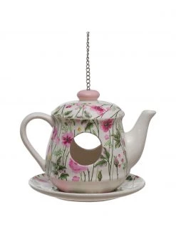 Nichoir suspendu Rosalie, 2 élém., Ø 15 x haut. 15 cm -Jardin Soldes Boutique Nichoir suspendu Rosalie 2 elem 3