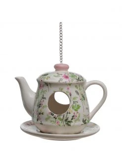 Nichoir suspendu Rosalie, 2 élém., Ø 15 x haut. 15 cm -Jardin Soldes Boutique Nichoir suspendu Rosalie 2 elem 5