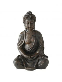Objet décoratif Buddha, larg. 19 x haut. 30 cm