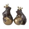 Objet décoratif Froggy, 2 élém., Lot de différentes tailles -Jardin Soldes Boutique Objet decoratif Froggy 2 elem