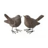 Objet décoratif Spatz, 2 élém., larg. 10 x haut. 6 cm -Jardin Soldes Boutique Objet decoratif Spatz 2 elem