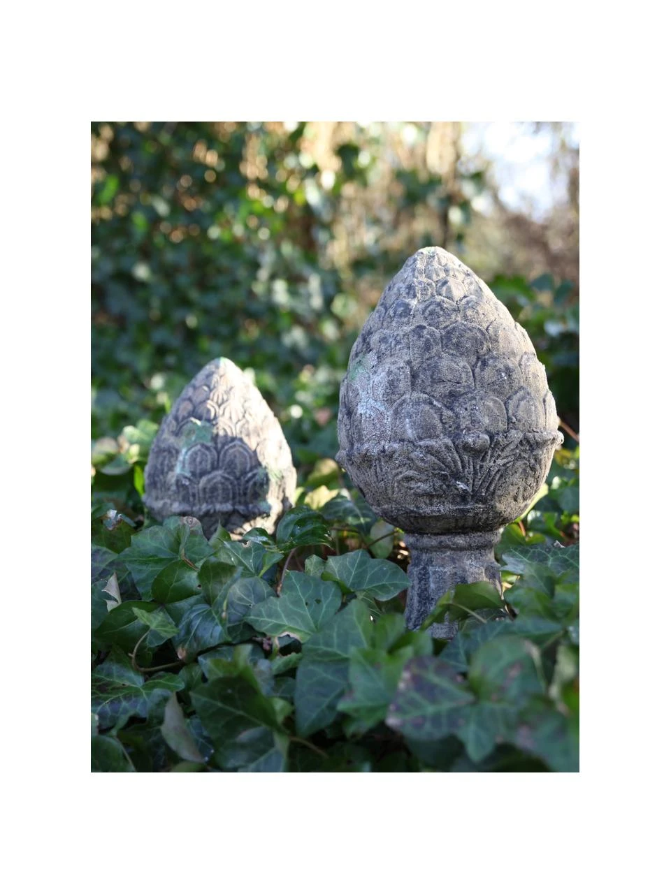 Objet décoratif vintage Patina, Ø 18 x haut. 37 cm 4 Objet décoratif vintage Patina, Ø 18 x haut. 37 cm – Image 2