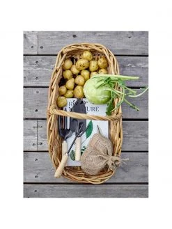 Bloomingville Outils de jardinage avec manche en bois d'eucalyptus Dorel, 3 élém., larg. 7 x haut. 21 cm -Jardin Soldes Boutique Outils de jardinage avec manche en bois deucalyptus Dorel 3 elem 5