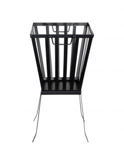 Panier à feu Quare, larg. 33 x haut. 58 cm -Jardin Soldes Boutique Panier a feu Quare 4