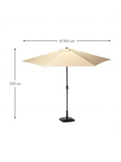 Parasol Le Bonom Basic Sun, Ø 300 x haut. 230 cm -Jardin Soldes Boutique Parasol Le Bonom Basic Sun 2