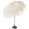 Jan Kurtz Parasol beige Hawaii, Ø 200 cm, Ø 200 x haut. 210 cm