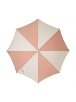 Parasol rose à franges 70's, inclinable, Ø 180 x haut. 230 cm 12 Parasol rose à franges 70's, inclinable, Ø 180 x haut. 230 cm -Jardin Soldes Boutique Parasol rose a franges 70s inclinable 4