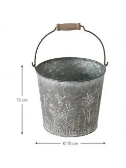 Petit cache-pot Silene, 3 élém., Lot de différentes tailles -Jardin Soldes Boutique Petit cache pot Silene 3 elem 8