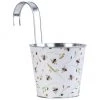 Petit cache-pot avec crochet Bee, larg. 16 x haut. 26 cm