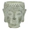 Petit cache-pot en béton Head, larg. 13 x haut. 14 cm -Jardin Soldes Boutique Petit cache pot en beton Head