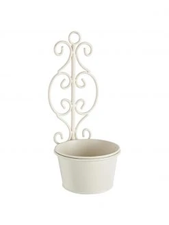 Bizzotto Petit cache-pot mural Giselle, 2 élém., larg. 14 x haut. 33 cmDisponibilité limitée