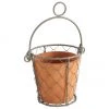 Petit cache-pot suspendu Turino, Ø 12 x haut. 12 cm 1 Petit cache-pot suspendu Turino, Ø 12 x haut. 12 cm -Jardin Soldes Boutique Petit cache pot suspendu Turino