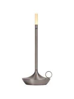 Graypants Petite lampe LED intensité variable à effleurement Wick, Ø 12 x haut. 26 cm -Jardin Soldes Boutique Petite lampe LED intensite variable a effleurement Wick 3