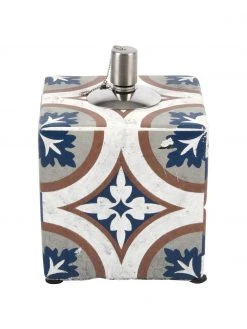 Petite lampe à huile Tiles, larg. 13 x haut. 17 cm -Jardin Soldes Boutique Petite lampe a huile Tiles 3