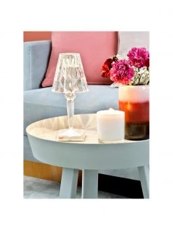 Kartell Petite lampe à poser LED Battery, Ø 12 x haut. 26 cm -Jardin Soldes Boutique Petite lampe a poser LED Battery 2