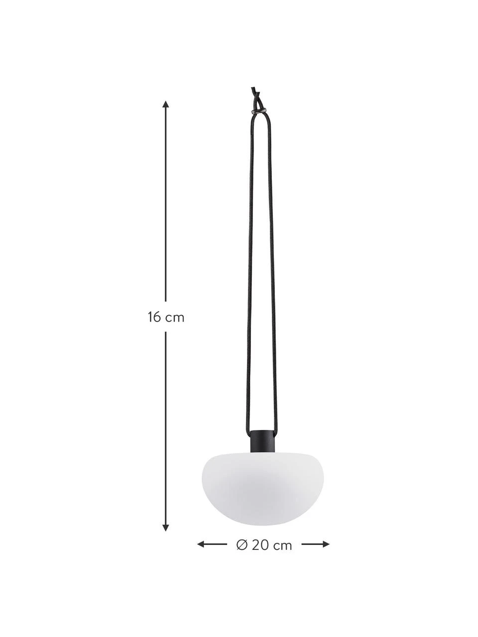 Nordlux Petite suspension boule mobile Sponge, Ø 20 x haut. 16 cm 5 Nordlux Petite suspension boule mobile Sponge, Ø 20 x haut. 16 cm – Image 3