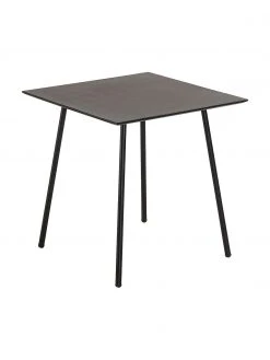 Petite table de balcon carrée Mathis, 75 x 75 cm, larg. 75 x prof. 75 cm