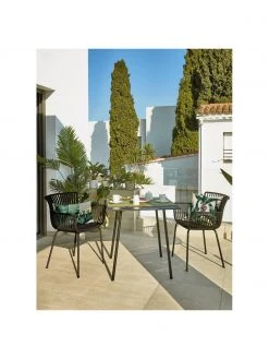 Petite table de balcon carrée Mathis, 75 x 75 cm, larg. 75 x prof. 75 cm -Jardin Soldes Boutique Petite table de balcon carree Mathis 75 x 75 cm 5