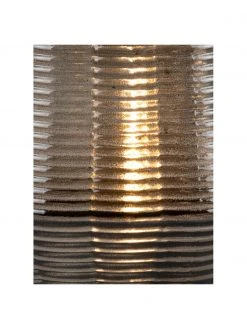 Present Time Photophore LED gris Votive, Ø 12 x haut. 14 cmDisponibilité limitée -Jardin Soldes Boutique Photophore LED gris Votive 3