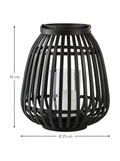 Villa Collection Photophore bambou Teresa, Ø 25 x haut. 30 cm -Jardin Soldes Boutique Photophore bambou Teresa 2