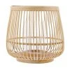 Broste Copenhagen Photophore en bambou Caits, Ø 31 x haut. 29 cm -Jardin Soldes Boutique Photophore en bambou Caits