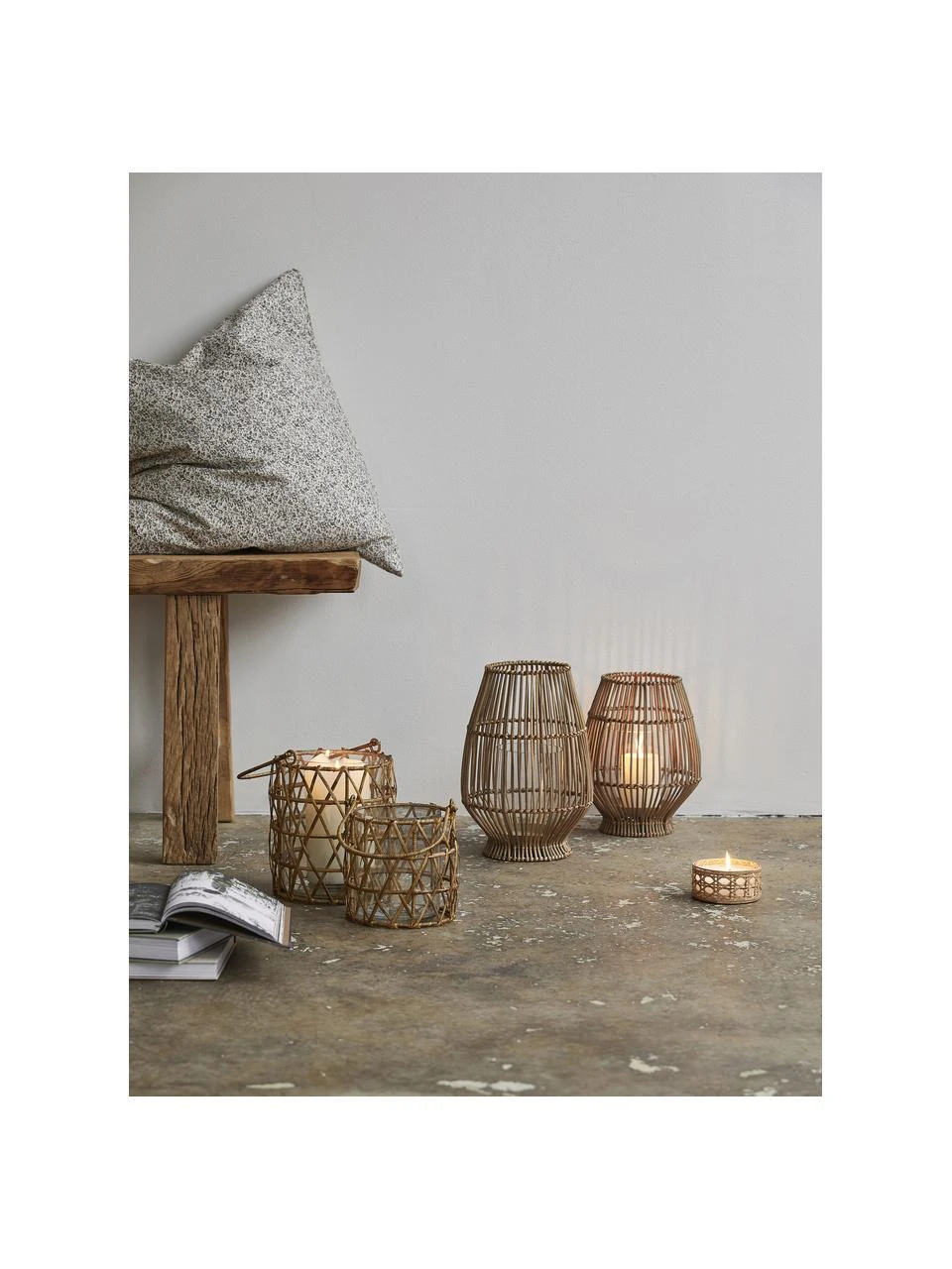 Nordal Photophore naturel Silba, Ø 23 x haut. 32 cmDisponibilité limitée 7 Nordal Photophore naturel Silba, Ø 23 x haut. 32 cmDisponibilité limitée – Image 5