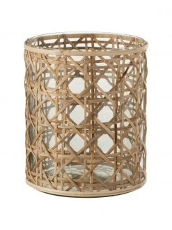 Photophore roseau Candice, Ø 13 x haut. 15 cmSeulement 1 produit disponible