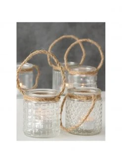 Photophores à suspendre Trax, 5 élém., Ø 7 x haut. 9 cm -Jardin Soldes Boutique Photophores a suspendre Trax 5 elem 3