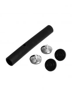 Pied de parasol blanc Classic, larg. 46 x haut. 40 cm -Jardin Soldes Boutique Pied de parasol blanc Classic 2