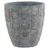 Pot de fleurs béton Scales, Ø 32 x haut. 33 cm 2 Pot de fleurs béton Scales, Ø 32 x haut. 33 cm -Jardin Soldes Boutique Pot de fleurs beton Scales