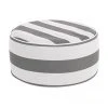 Bizzotto Pouf d'extérieur gonflable Stripes, Ø 53 x haut. 23 cm -Jardin Soldes Boutique Pouf dexterieur gonflable Stripes 5