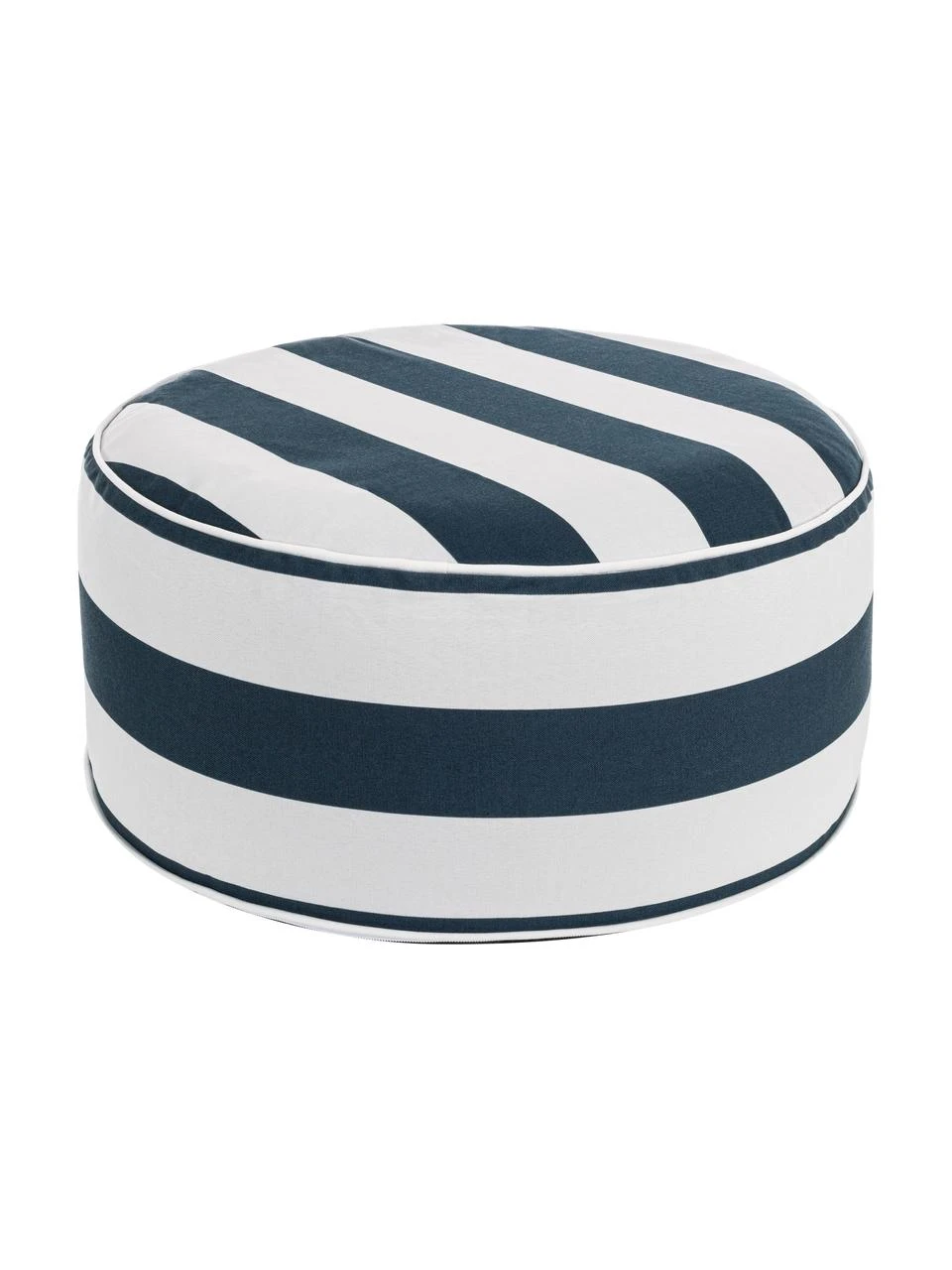 Bizzotto Pouf d'extérieur gonflable Stripes, Ø 53 x haut. 23 cm 3 Bizzotto Pouf d'extérieur gonflable Stripes, Ø 53 x haut. 23 cm
