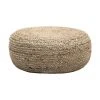 Westwing Collection Pouf en jute fait à la main Bono, Ø 58 cm, haut. 21 cm -Jardin Soldes Boutique Pouf en jute fait a la main Bono 12