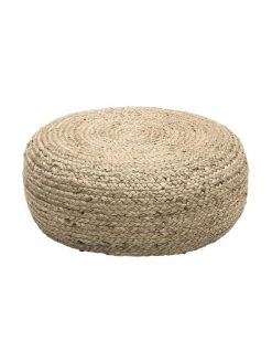 Westwing Collection Pouf en jute fait à la main Bono, Ø 58 cm, haut. 21 cm 11 Westwing Collection Pouf en jute fait à la main Bono, Ø 58 cm, haut. 21 cm -Jardin Soldes Boutique Pouf en jute fait a la main Bono 15