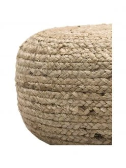 Westwing Collection Pouf en jute fait à la main Bono, Ø 58 cm, haut. 21 cm 13 Westwing Collection Pouf en jute fait à la main Bono, Ø 58 cm, haut. 21 cm -Jardin Soldes Boutique Pouf en jute fait a la main Bono 17