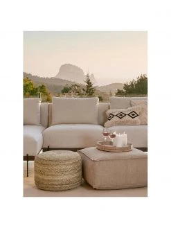 Westwing Collection Pouf en jute fait à la main Bono, Ø 50 x haut. 36 cm 10 Westwing Collection Pouf en jute fait à la main Bono, Ø 50 x haut. 36 cm -Jardin Soldes Boutique Pouf en jute fait a la main Bono 2