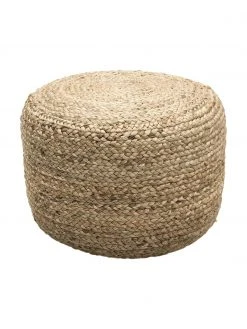 Westwing Collection Pouf en jute fait à la main Bono, Ø 50 x haut. 36 cm 12 Westwing Collection Pouf en jute fait à la main Bono, Ø 50 x haut. 36 cm -Jardin Soldes Boutique Pouf en jute fait a la main Bono 4
