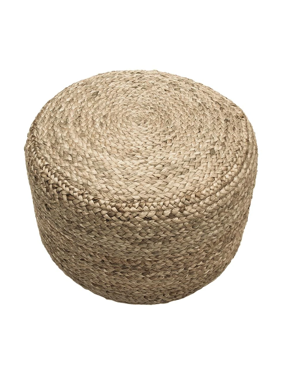 Westwing Collection Pouf en jute fait à la main Bono, Ø 50 x haut. 36 cm 8 Westwing Collection Pouf en jute fait à la main Bono, Ø 50 x haut. 36 cm – Image 6
