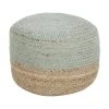 Westwing Collection Pouf en jute fait à la main Bono, Ø 50 x haut. 36 cm -Jardin Soldes Boutique Pouf en jute fait a la main Bono 6