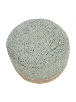 Westwing Collection Pouf en jute fait à la main Bono, Ø 50 x haut. 36 cm -Jardin Soldes Boutique Pouf en jute fait a la main Bono 9