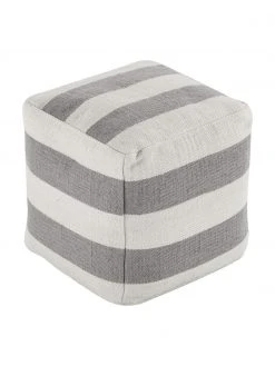 Westwing Collection Pouf rond gris tissé main Lani, larg. 40 x haut. 40 cm 12 Westwing Collection Pouf rond gris tissé main Lani, larg. 40 x haut. 40 cm -Jardin Soldes Boutique Pouf rond gris tisse main Lani 10