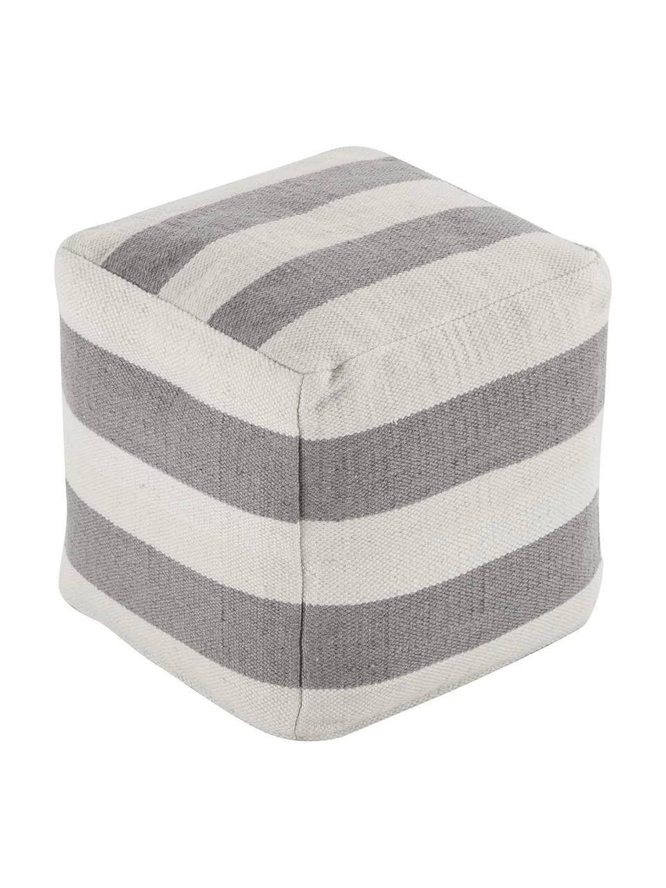 Westwing Collection Pouf rond gris tissé main Lani, larg. 40 x haut. 40 cm 7 Westwing Collection Pouf rond gris tissé main Lani, larg. 40 x haut. 40 cm – Image 5
