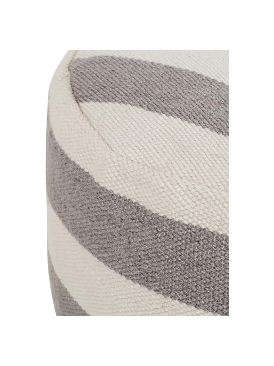 Westwing Collection Pouf rond gris tissé main Lani, ∅ 65 x haut. 30 cm 6 Westwing Collection Pouf rond gris tissé main Lani, ∅ 65 x haut. 30 cm – Image 4