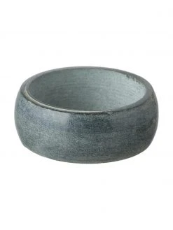 Broste Copenhagen Ronds de serviette Soap Stone, 6 pièces, Ø 5 x haut. 2 cm